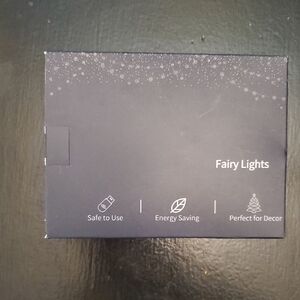 Fairy Lights in Black Box